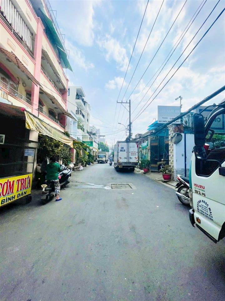 Bán nhà quận 6, đường hậu giang thông nguyễn văn luông, vòngxoay coopmart, hxh, 4x14, shr chính chủ