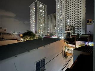 Bán nhà 2 mặt hẻm 55m2 cách mặt tiền 1 căn  vừa ở vừa cho thuê  đường tân hòa đông, p phú lâm q6