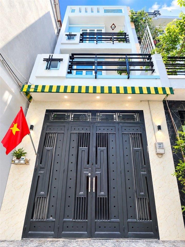 Bán nhà hẻm xe hơi miếu gò xoài  lê văn quới  56m2  4,1m x 12,5m 3 lầu chỉ 3.05 tỷ