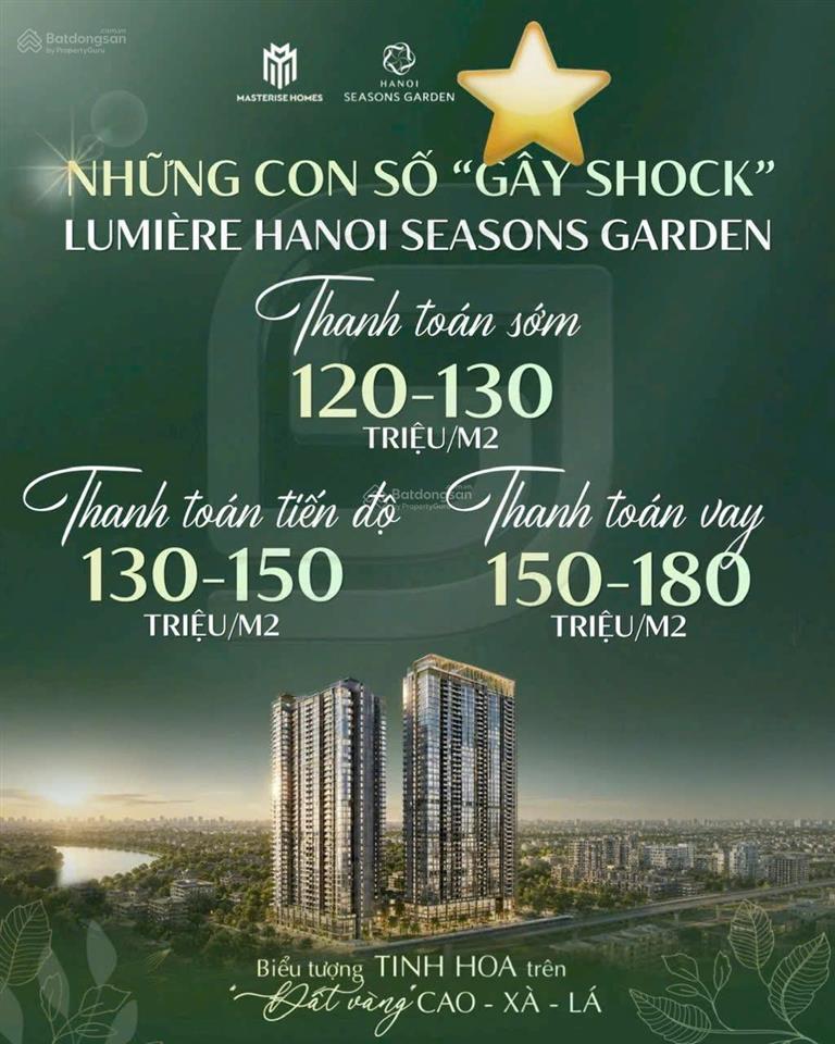 Chấn động giá masteri cao xà lá "mềm" hơn cả royal city