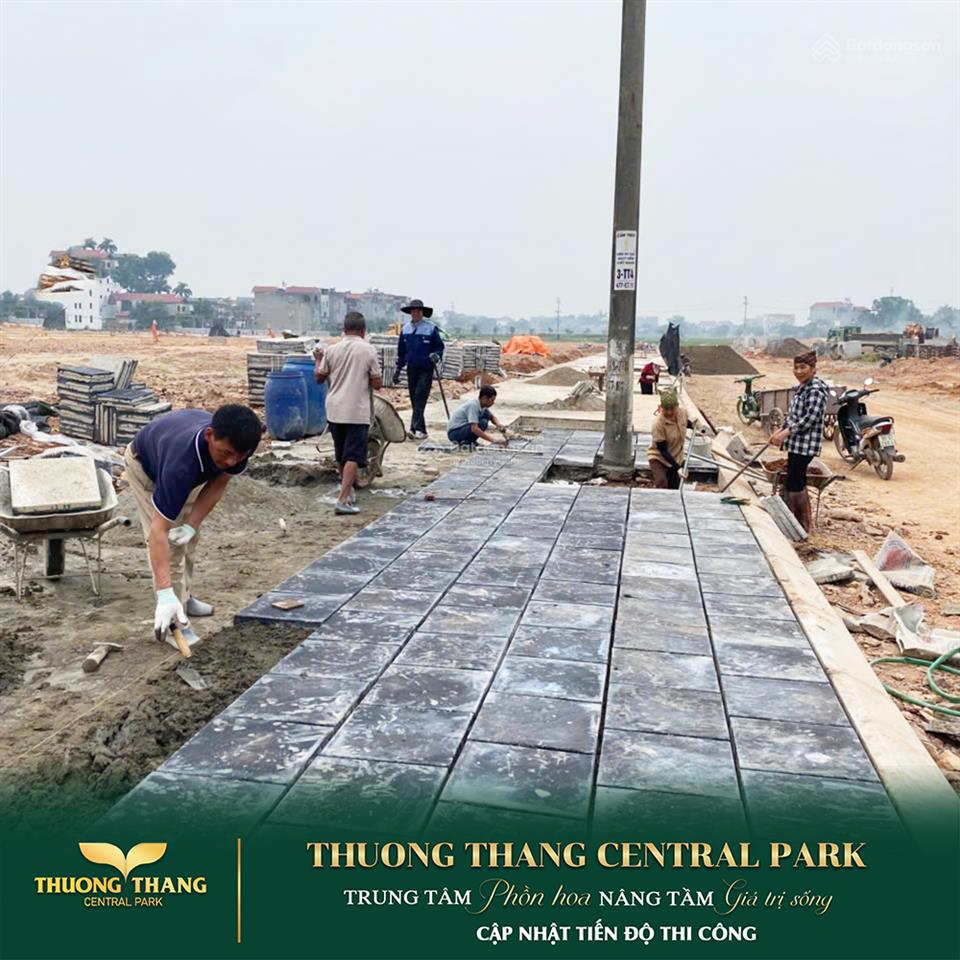 Thường thắng central park, hợp thịnh, bắc ninh đất nền liền kề 99m²