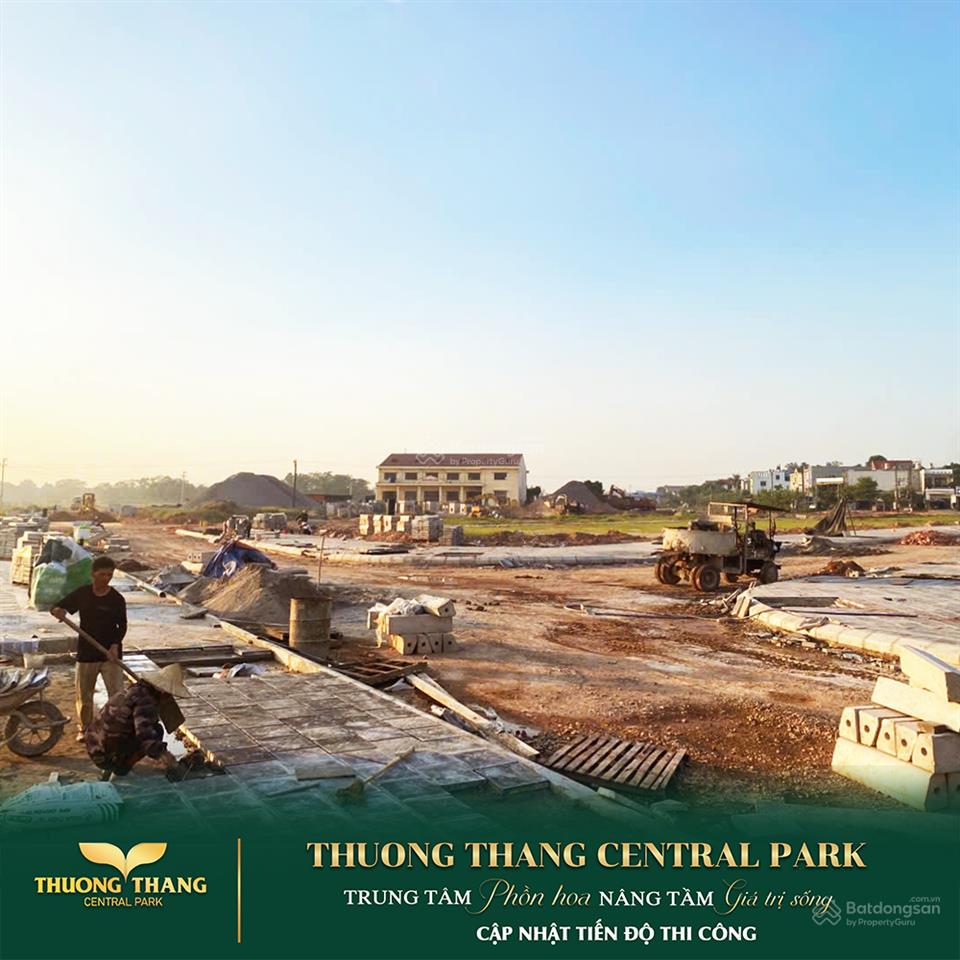 Thường thắng central park, hợp thịnh, bắc ninh đất nền liền kề 99m²