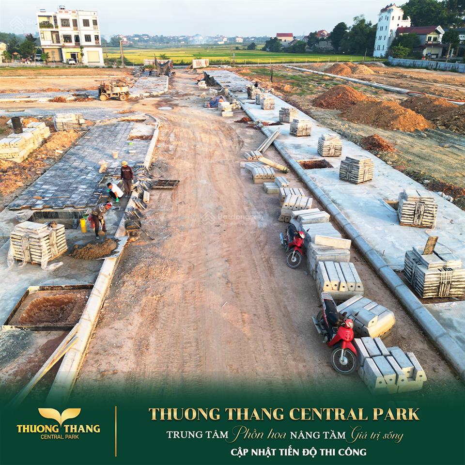 Thường thắng central park, hợp thịnh, bắc ninh đất nền liền kề 99m²