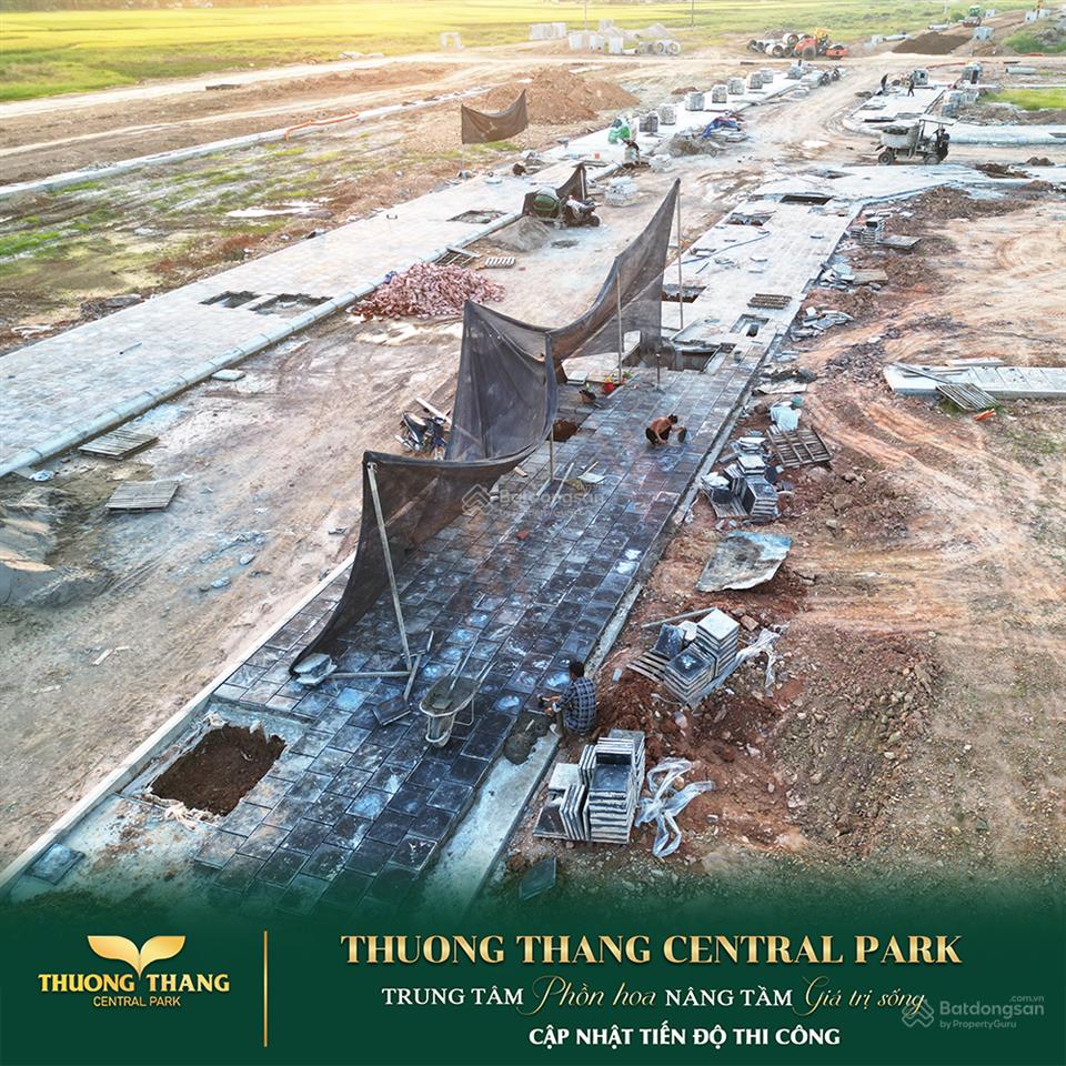 Thường thắng central park, hợp thịnh, bắc ninh đất nền liền kề 99m²