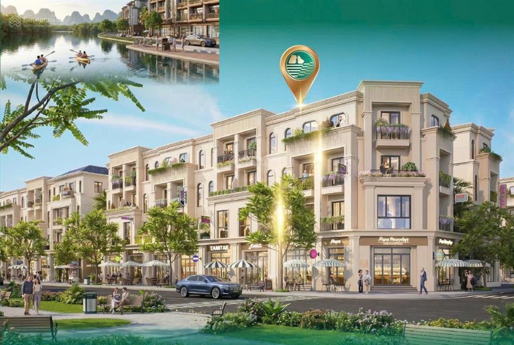 Bán căn liền kề áp góc tại vịnh thiên đường dt 70m view công viên thoáng vĩnh viễn giá 6.7 tỷ