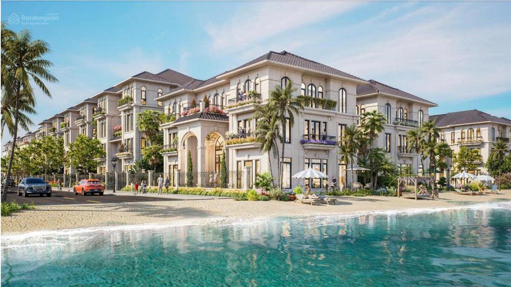 Bán biệt thự song lập 162m2 phân khu bình minh giáp biển, gần công viên, trường học giá chỉ 12.6 tỷ