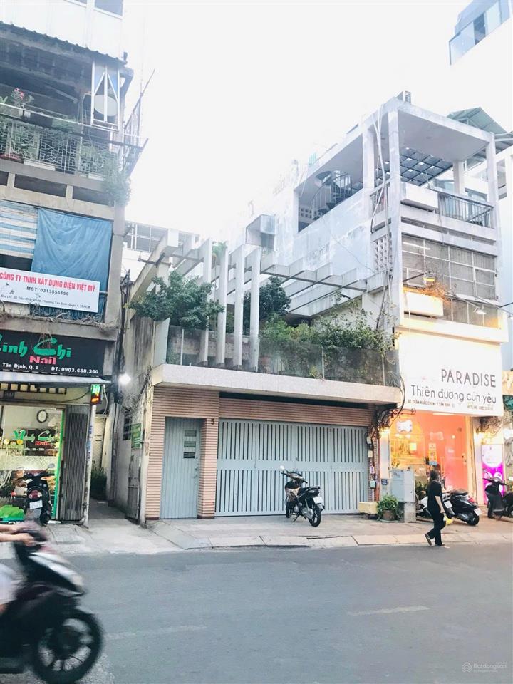 Mặt tiền trần khắc chân, tân định, quận 1, 6.5x23m nở hậu 8.5m, cn 198m2 chỉ 68 tỷ