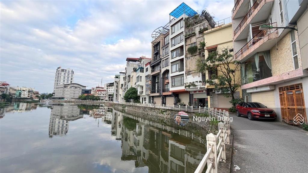 Nhà mặt hồ tai trâu 7 tầng dulex mặt tiền 7.5m ô tô vào gara  kinh doanh hiếm