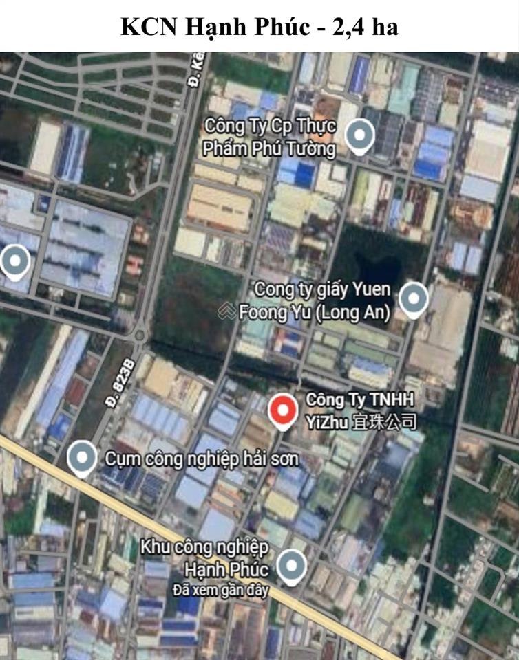 Chuyển nhượng nhà máy và đất công nghiệp kcn hạnh phúc đức hòa, gần tp.hcm, pháp lý hoàn chỉnh