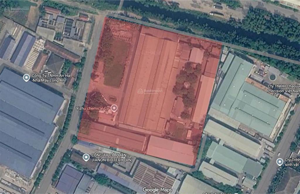 Chuyển nhượng nhà máy và đất công nghiệp kcn hạnh phúc đức hòa, gần tp.hcm, pháp lý hoàn chỉnh