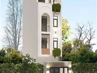 Nhà mặt tiền 4 tầng  mớii 100%  sổ hồng riêng  full nt  giá nhỉnh 5 tỷ