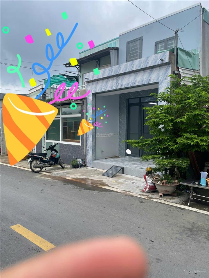 Bán nhà mặt tiền hưng long  bình chánh  tiện mua bán kinh doanh