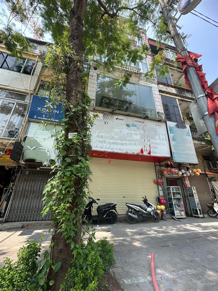100m2*4t, 65 triệu, cho thuê mặt phố nguyễn thái học, làm nhà hàng, quán bia, siêu thị, cửa hàng
