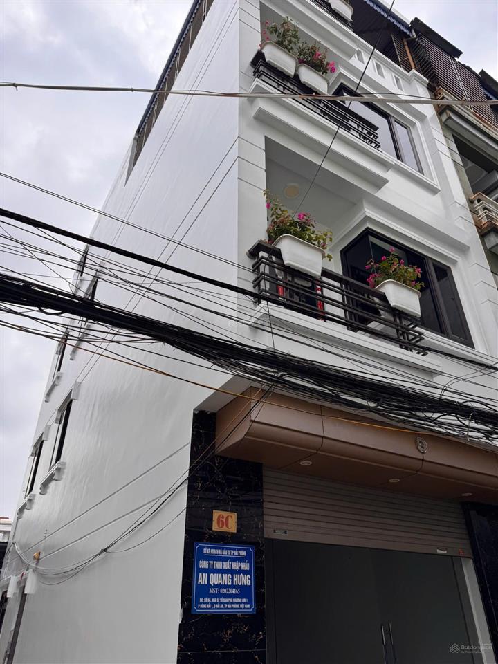Chính chủ gửi bán nhà 4 tầng lô góc 6c/52 phương lưu, đông hải 2 mặt thoáng có garage ô tô