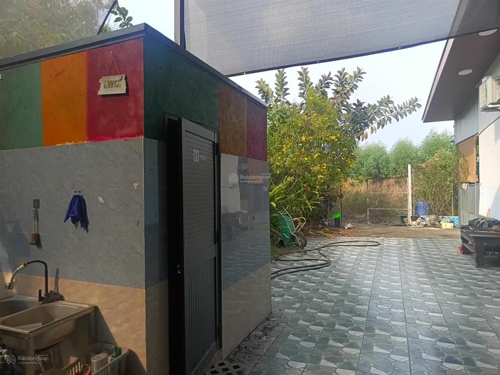 Bán nhà vườn sổ full hồng riêng 300m2 thổ cư, nhà mới, hồ bơi, ở được ngay, 5.5 tỷ phú lý, vĩnh cửu