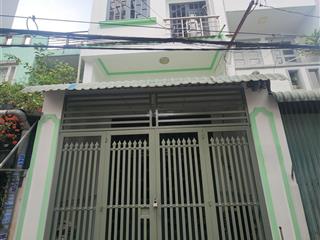 Nhà 3 tầng btct (dt 4x12m)  3pn  hẻm xe hơi thông  gần hiệp thành city, q12  giá 4,94 tỷ tl