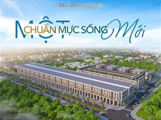 Bán shophouse view đẹp tại cloud reserve central tuy hòa, 8,5 tỷ, 100m2
