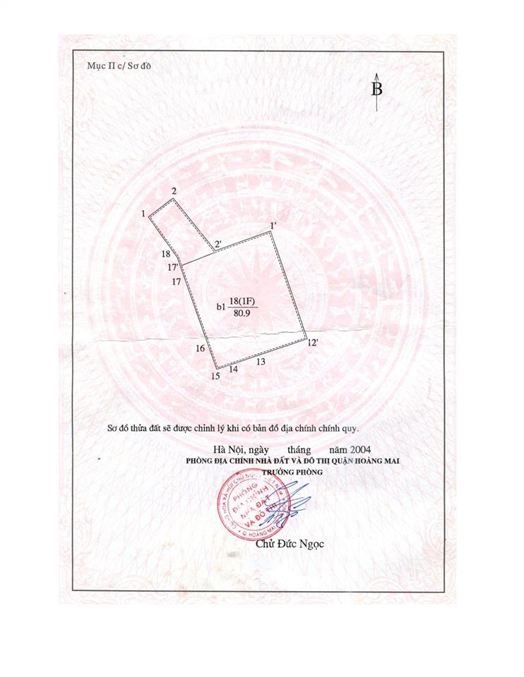 Bán nhà chính chủ phù hợp xây ccmn dòng tiền, diện tích 80,9m2