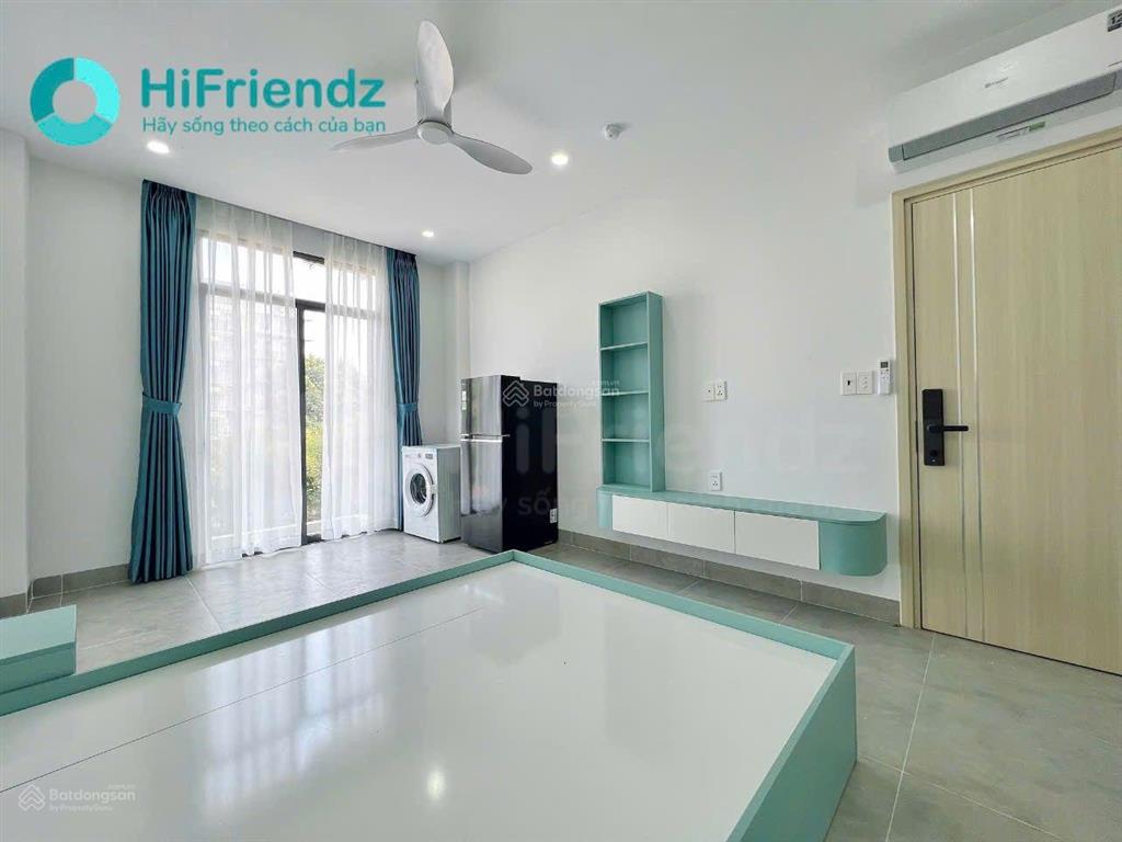 Cho thuê studio ban công full nội thất, máy giặt riêng  nội thất mới  ngay gần mai chí thọ