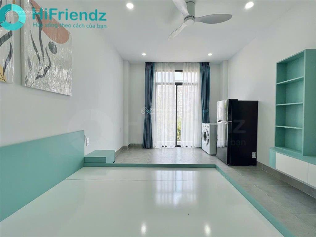 Cho thuê studio ban công full nội thất, máy giặt riêng  nội thất mới  ngay gần mai chí thọ