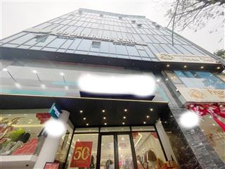 Bán toà mặt phố xuân thuỷ, 400m2, mt 15m, xd 9t nổi  2 hầm, tm. dòng tiền 1,2 tỷ/ tháng. 420 tỷ