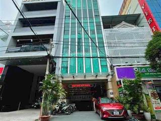 Bán nhà góc 2 mt ngô gia tự  dt 8 x 27m  cn 185m2  5 tầng  hđt 140 triệu/tháng  giá 45 tỷ