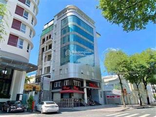 Bán toà nhà mt lý tự trọng  dt 11x23m. cn 230m2  hầm + 11 lầu  hđt 600 triệu/th  giá 140 tỷ