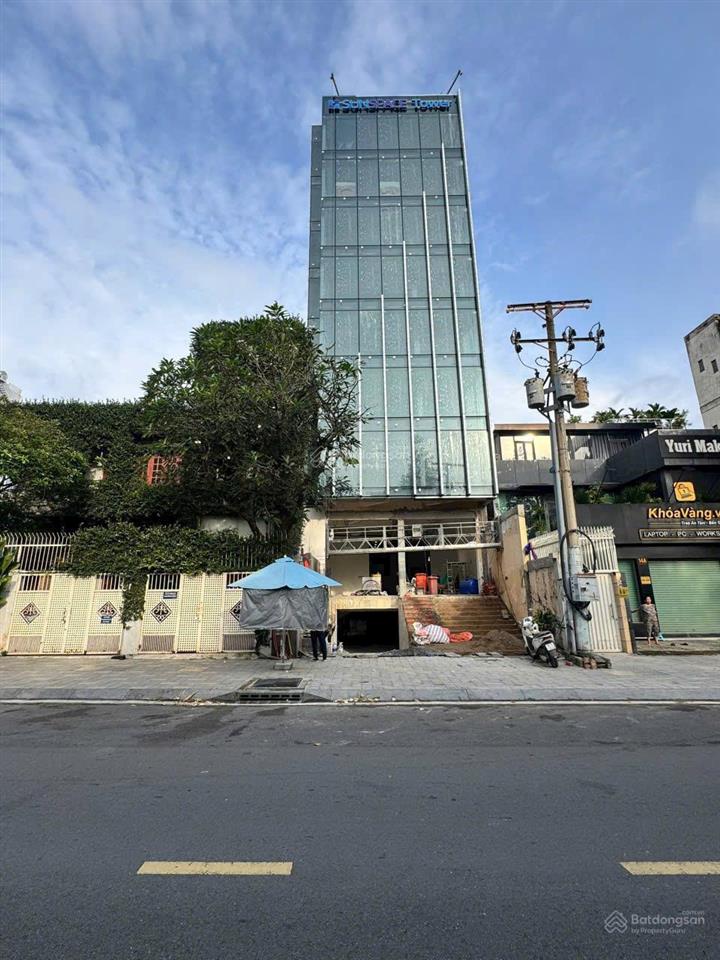 Bán tòa building ngay mặt tiền kỳ đồng  dt 12x30m  hầm + 7 tầng  hđt 350 triệu/tháng  75 tỷ