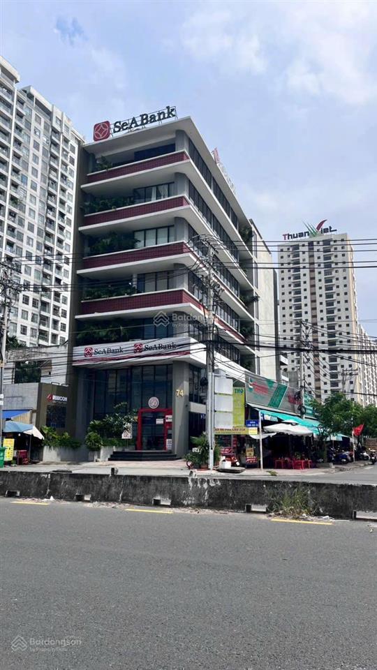 Bán toà nhà góc 2 mặt tiền lê quang định  8x25m  hầm + 8 tầng  hđt 170 tr/tháng  giá 66 tỷ tl