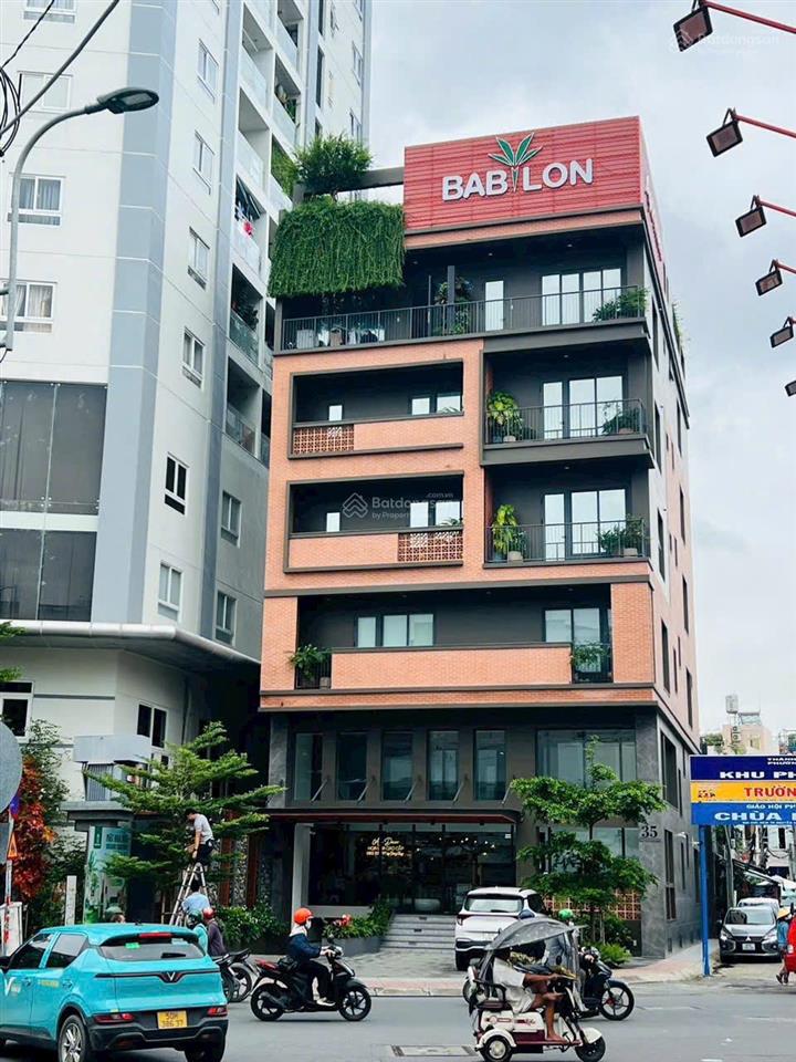 Bán tòa building ngay mặt tiền kỳ đồng  dt 12x30m  hầm + 7 tầng  hđt 350 triệu/tháng  75 tỷ