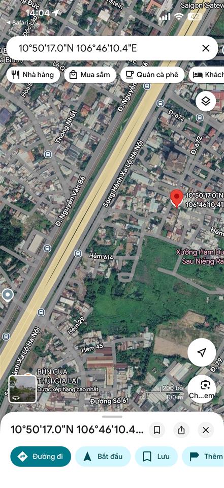 Ngay ga metro bình thái, ô tô đậu trong nhà, nhà đẹp giá 8.2 tỷ còn tl