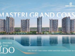 Độc quyền quỹ hàng đẹp căn 1pn 2pn 3pn biển hồ tạo sóng đơn giá từ 64tr/m2 tại masteri grand coast