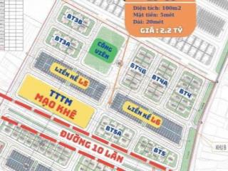 Mạo khê riverside đất nền trung tâm đông triều giá đầu tư cực tốt sổ đỏ sẵn giá chỉ 2,2 tỷ