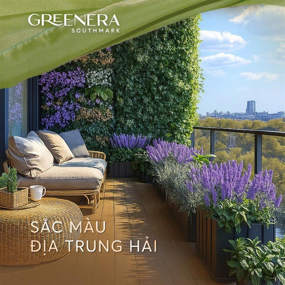 Căn hộ 2 phòng ngủ greenera southmark 80m2 full nội thất cao cấp, giá 5,2 tỷ