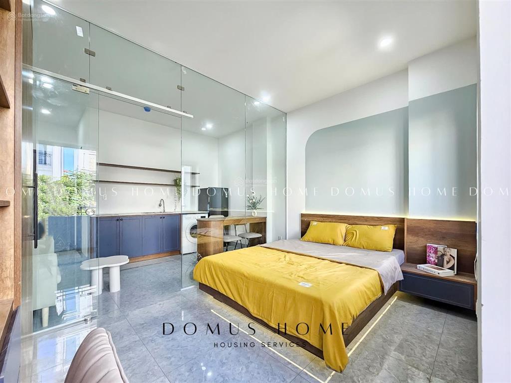 Cho thuê 1pn full nt, ban công gần lotte, rmit, tdtu, ufm dễ qua q1,7,8 chỉ 10p