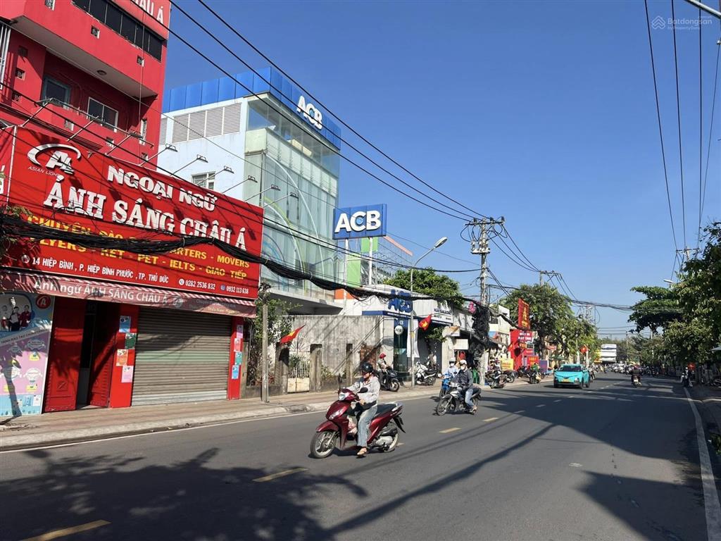Bán tòa nhà 7 tầng đang có hd thuê 110 triệu/tháng mặt tiền đường hiệp bình, thủ đức