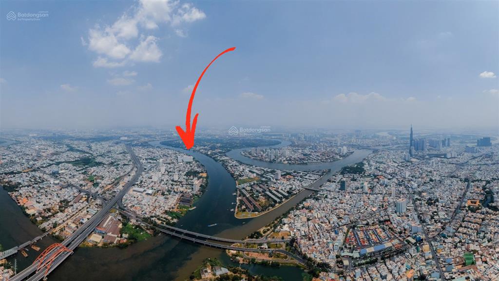 Lô đất cực hiếm 639m2, hai mặt tiền công viên sông sài gòn phường hiệp bình chánh