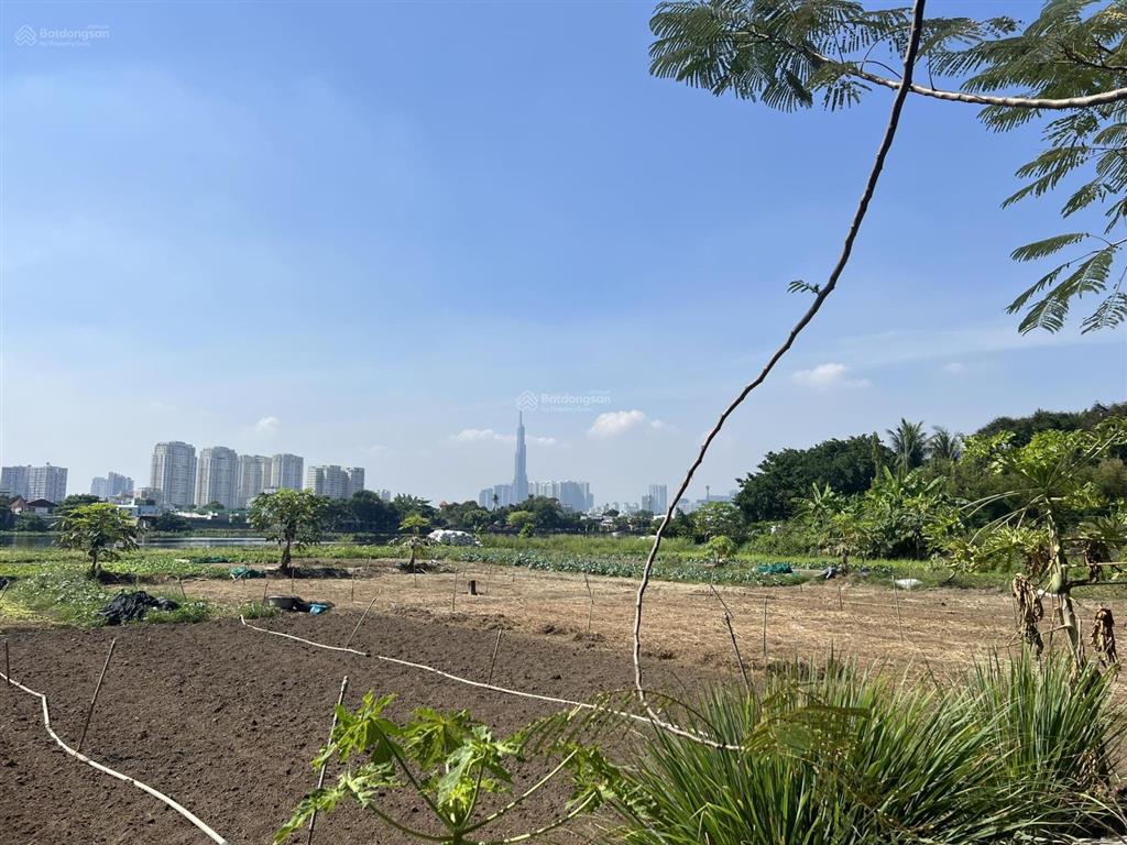 Lô đất cực hiếm 639m2, hai mặt tiền công viên sông sài gòn phường hiệp bình chánh