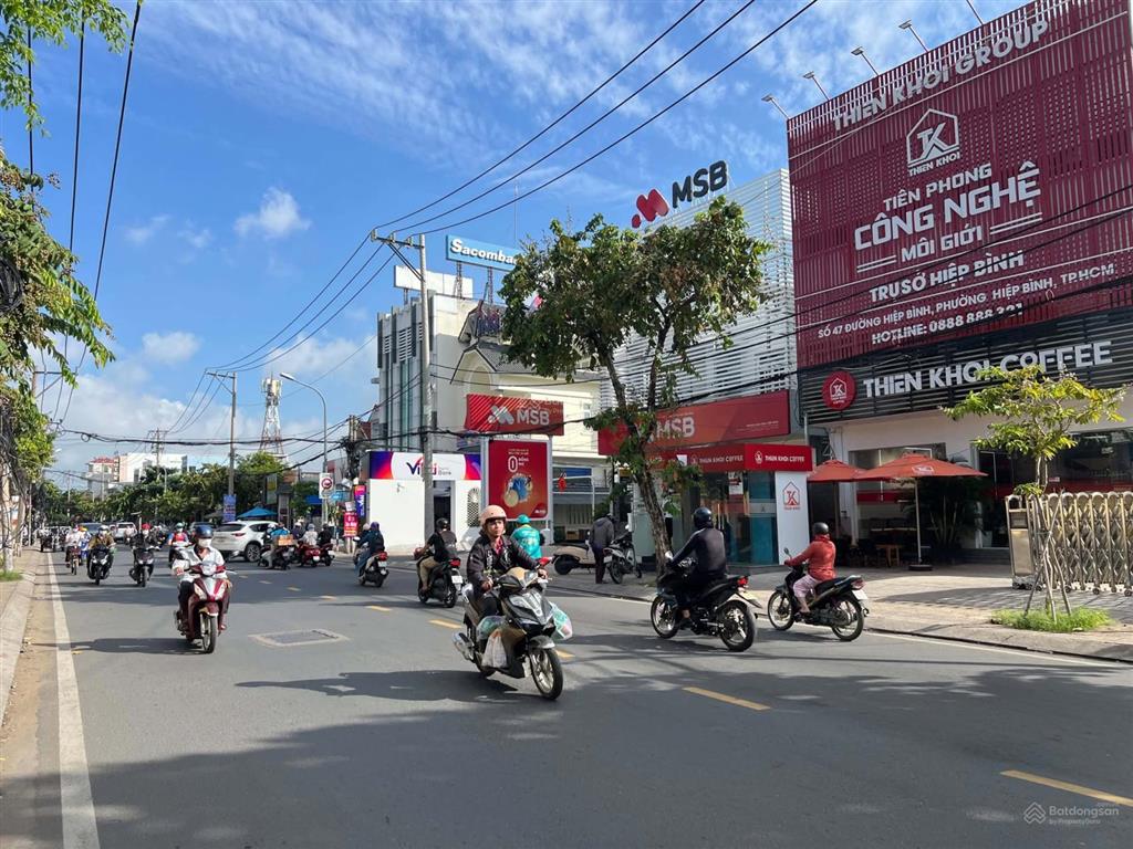 Bán lô đất 4x25m mặt tiền đường hiệp bình gần ngân hàng acb, sacombank