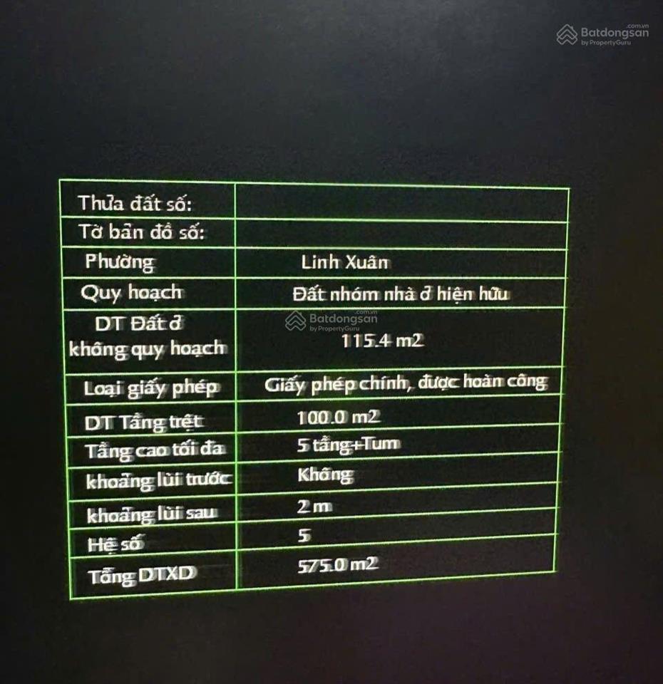 *** bán lô đất mặt tiền đường 8 linh xuân, thủ đức, 136 m2, 11 tỷ