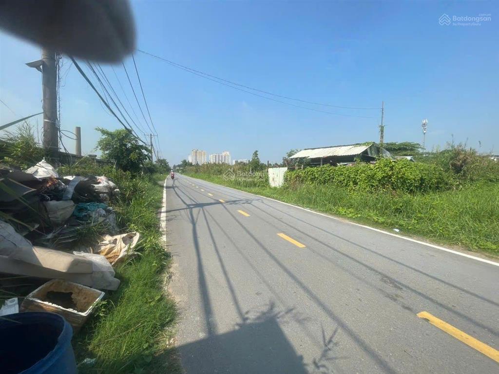 (35tr) cho thuê đất mặt tiền bưng ông thoàn 1600m2, thổ cư 1300m2 | ngang 29m, p. phú hữu, q. 9 cũ