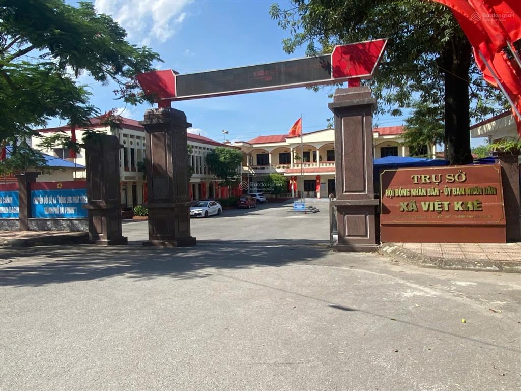 Hơn trăm mét, đường thông, ô tô tránh nhau, sau lưng trường học tại phù ninh  thủy nguyên