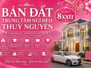 Siêu phẩm đất trung tâm thuỷ sơn ( phường thuỷ nguyên)  giá chỉ từ 8xxtriệu
