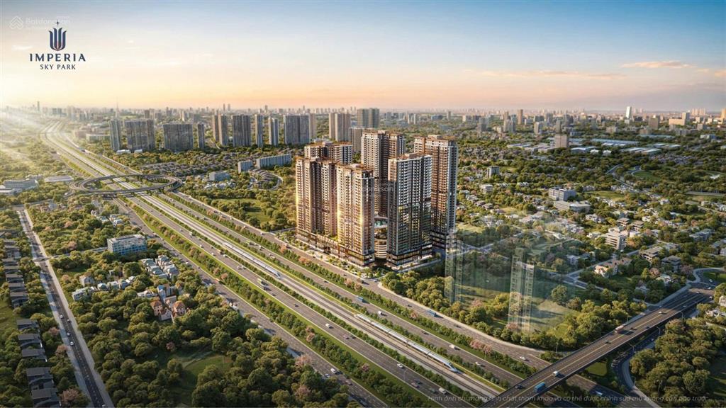 Bán ch 1pn, 1wc, 43m2 ở imperia sky park, 3,5 tỷ tại đại lộ thăng long, an khánh