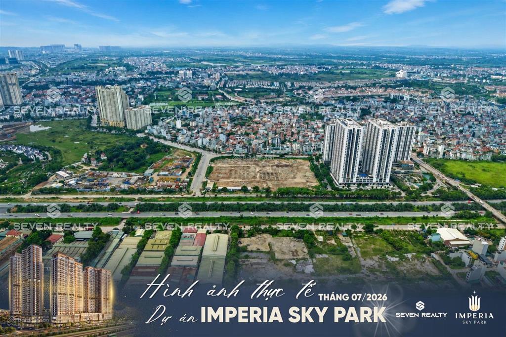 Bán ch 1pn, 1wc, 43m2 ở imperia sky park, 3,5 tỷ tại đại lộ thăng long, an khánh