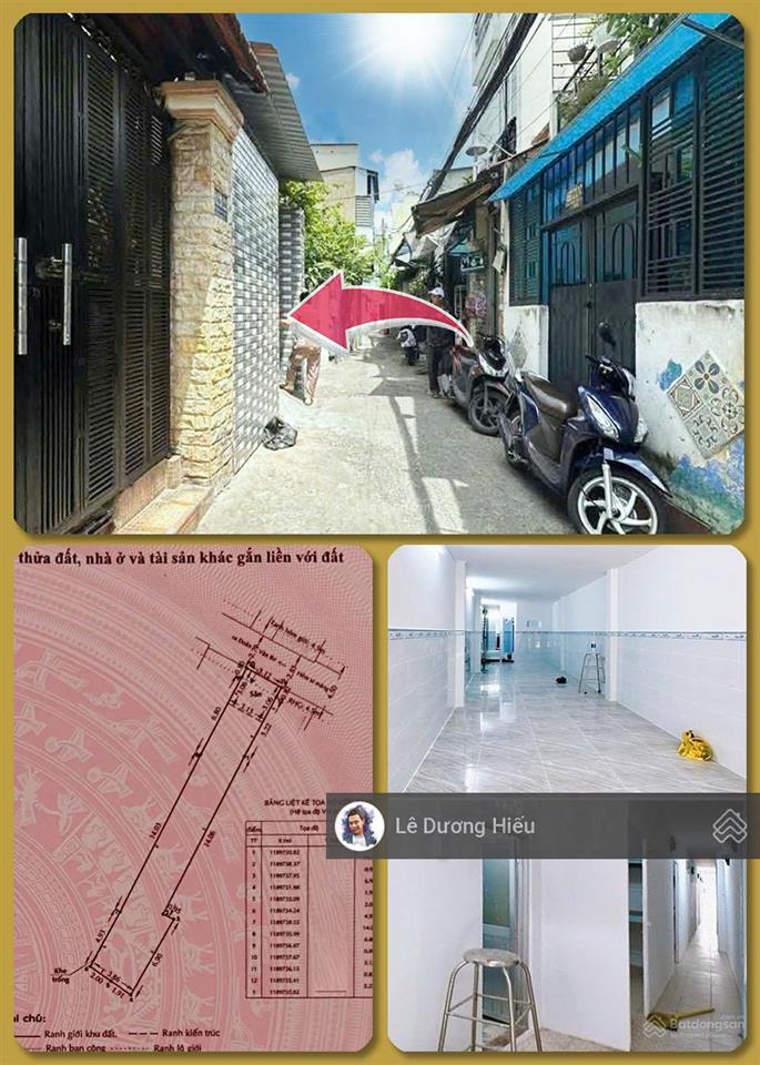 Bán căn hộ dịch vụ quận 4. 89m2. 3 tầng. 20 phòng. hiệu suất đầu tư khủng. hẻm thông 3m