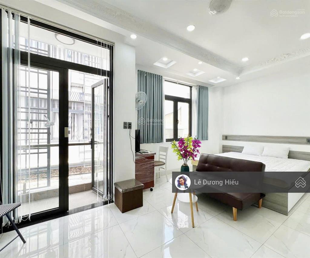 Căn hộ dịch vụ 4 tầng. 27tr/tháng. ngang 6,2 m. hẻm 3m, hoàn công đủ. không quy hoạch. nhà mới 2024