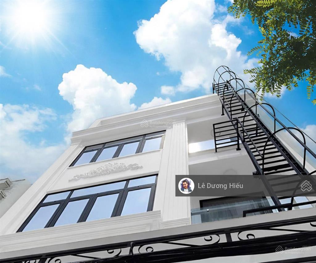 Căn hộ dịch vụ 4 tầng. 27tr/tháng. ngang 6,2 m. hẻm 3m, hoàn công đủ. không quy hoạch. nhà mới 2024