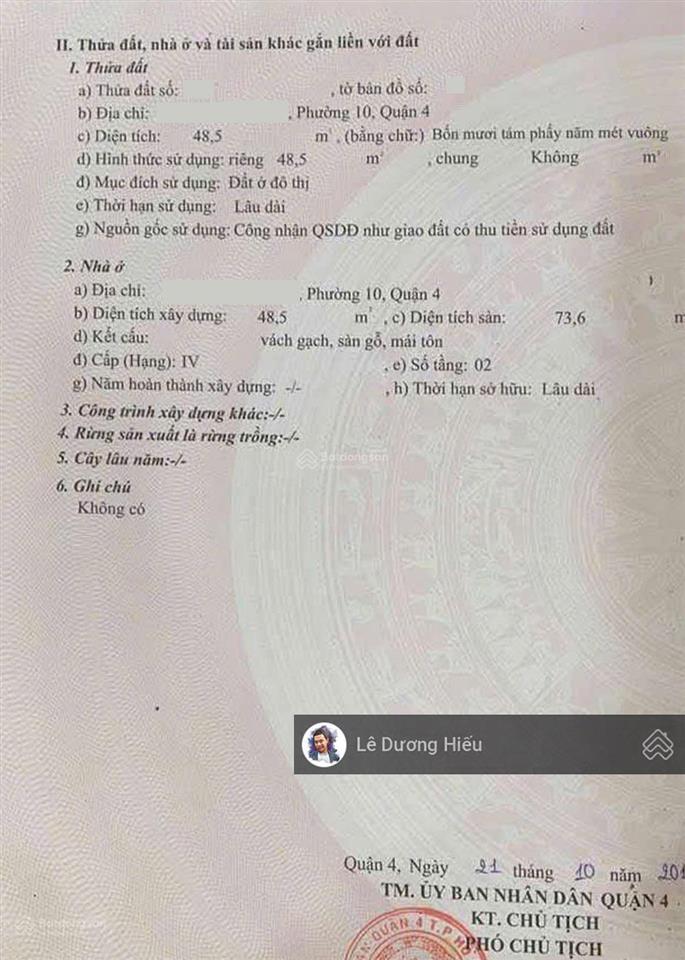 (có video) bán cũ 49m2. hẻm 4.5m. khu dân cư hiện hữu. hẻm cực yên tĩnh. sát đường lớn