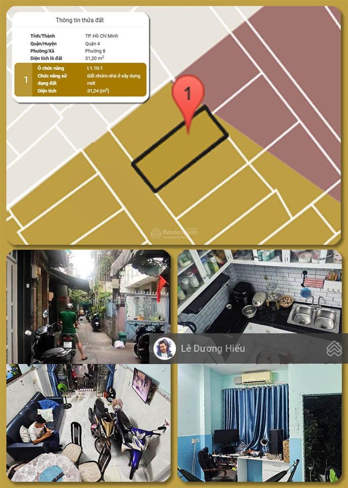 Bán nhà tôn đản đẹp xinh 4 tầng, 4 phòng ngủ, 31m2 3.5mx9m. hẻm gần 3m. không quy hoạch. sát quận 1